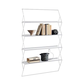 Eta Beta bookshelf cm 135 white