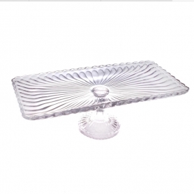 rectangular footed dish