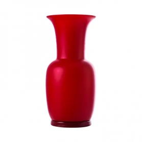 Opalino Vase 706.38 red matte