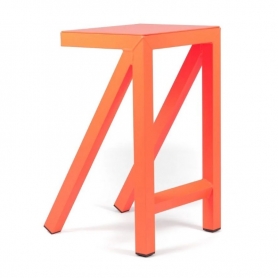 stool orange fluo 5266