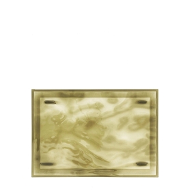 Dune tray cm 55x38 green