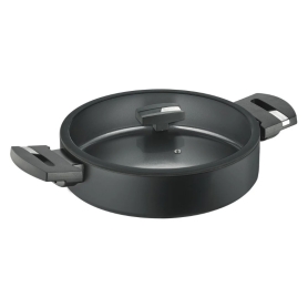 casseruola bassa 2m cm.28 con coperchio