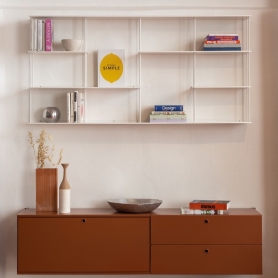 libreria da parete cm 160x75