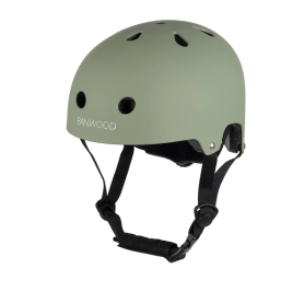green vintage helmet