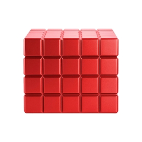 Humidor Red Cube