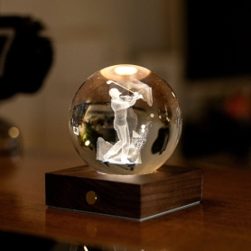 Golf lighting paperweight