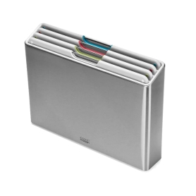 Folio Steel light stone Chopping Board Set