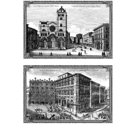 set of 2 Genoa's placemats