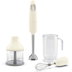 hand blender 50's Style with accessories cream