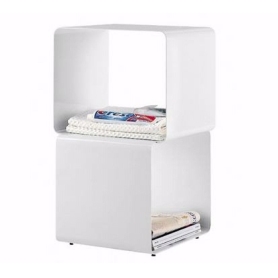 Dadi side table white
