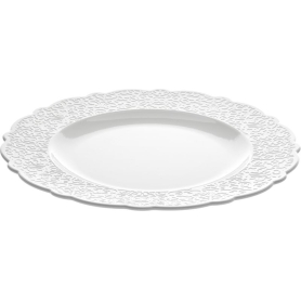 round serving plate