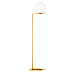 IC F2 lampada da terra ottone