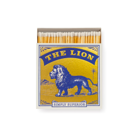 scatola fiammiferi The Lion 100 pz