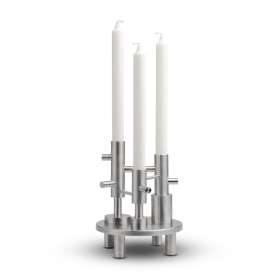 candelabro in acciaio