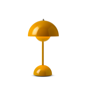 Flowerpot lampada a batteria mustard