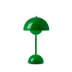 Flowerpot lampada a batteria signal green