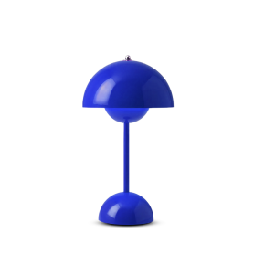 Flowerpot lampada a batteria cobalt blue