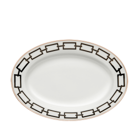 oval serving tray