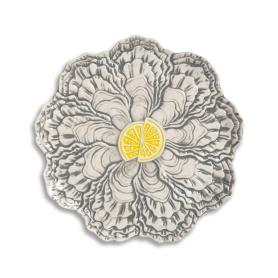 Oysters plate cm 23