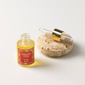 diffuser stone with essential oil Cuoio rosso