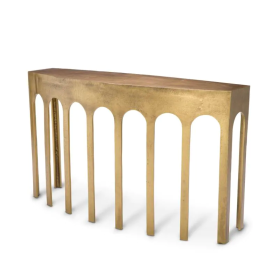 vintage brass consolle