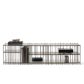 sideboard burnished finishing