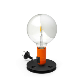 Lampadina arancione
