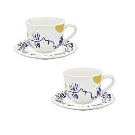 set of 2 breakfast cup
