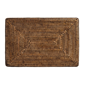 8 rattan placemats