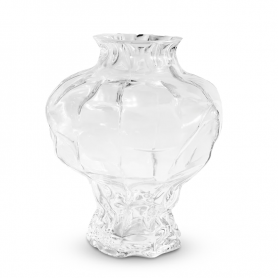 Ammonite vase clear cm 30