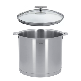 pentola cm 20 c/coperchio in pyrex
