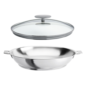 padella cm 20 c/coperchio pyrex
