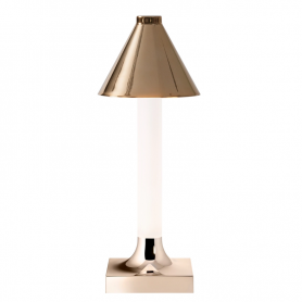 Goodnight battery lamp with diffuser copper