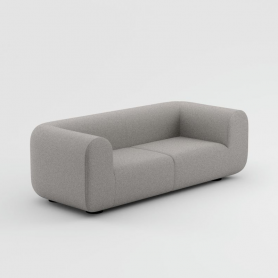 2,5 seater sofa Light Grey (Kvadrat Hallingdal 65 col. 0110)