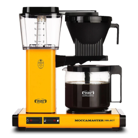 Moccamaster Caffettiera con filtro KBG Select, 1,25 litri, 1520 W, Yellow Pepper