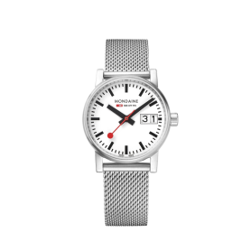 Mondaine Evo2 - 30mm Big date acciao