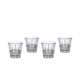 set 4 bicchieri shot impilabili