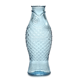 vaso/bottiglia Fish&Fish blu