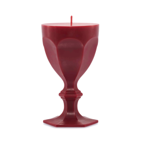candela calice Harcourt rosso