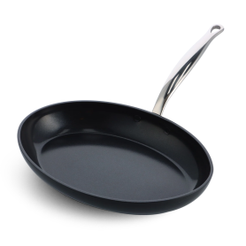 Padella pesce ovale antiaderente cm 33x23