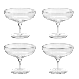 champagne/dessert cup set of 4