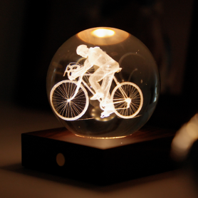 Bike crystal light