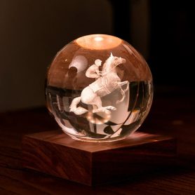 Horse crystal light