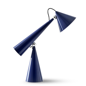 Pose task lamp High-gloss Indigo