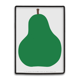 Due, la Pera with Ireland Frame 50x70