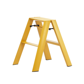 Lucano step stool 2 steps mustard yellow