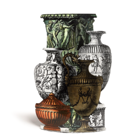 Umbrella stand Trompe l'oeil Vasi Antichi