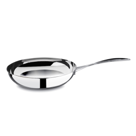 Stainless steel frying pan cm 28