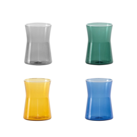 set of 4 glasses assorted colors