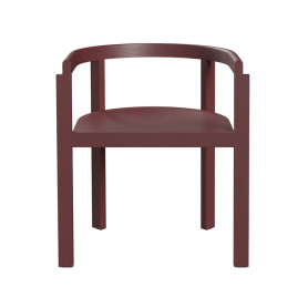 After chair ash burgundy